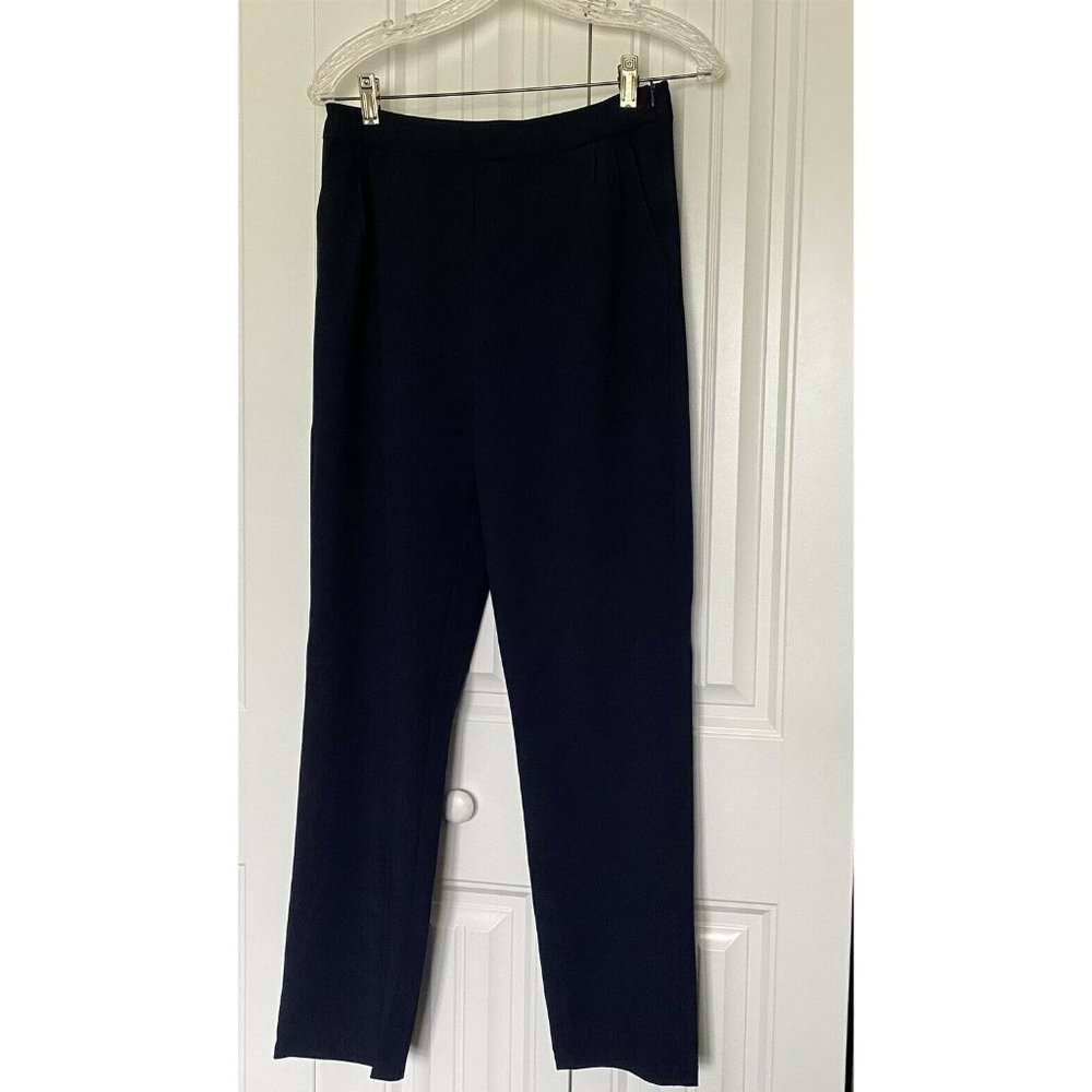 Lulus Pants size medium Blue pleated high waist pockets skinny